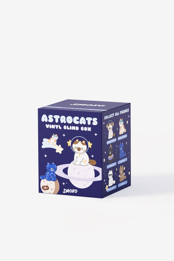 Smoko Astro Cats Blind Box Figure