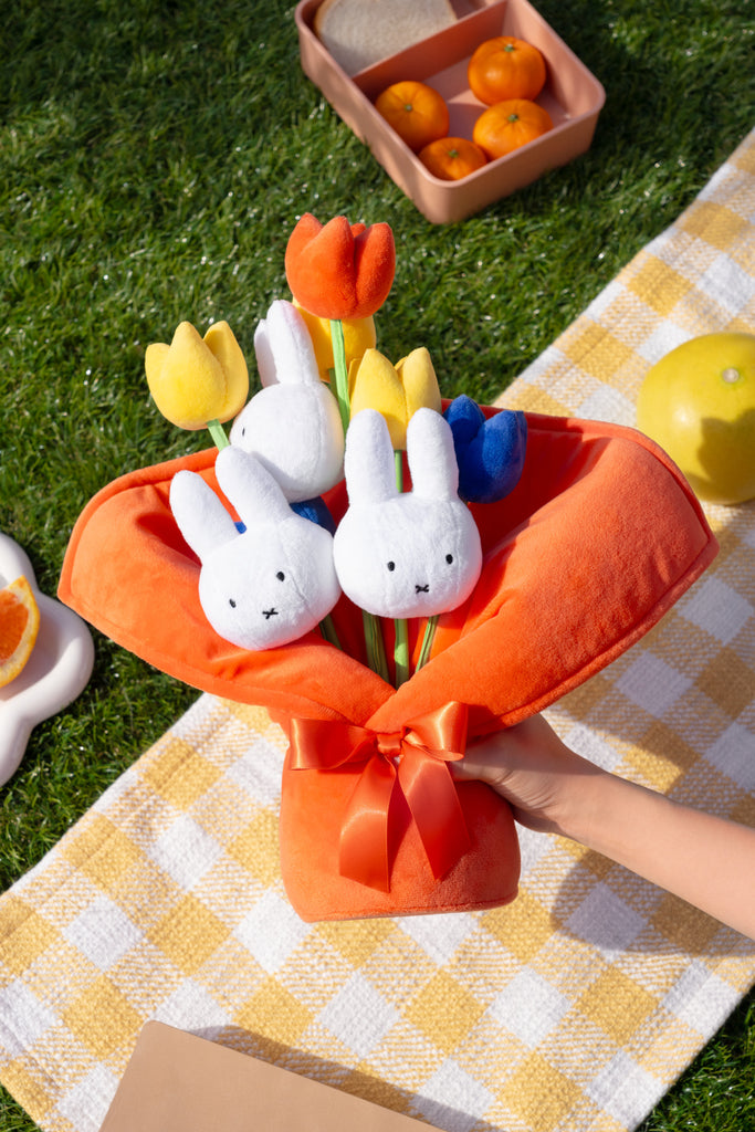 Miffy Tulip Bouquet Plush