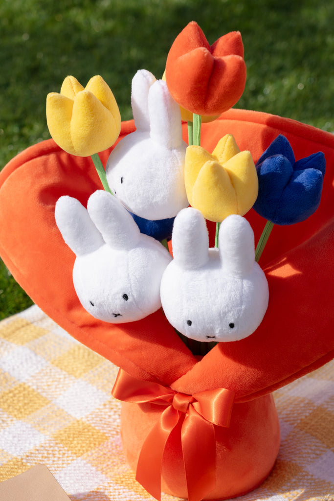 Miffy Tulip Bouquet Plush