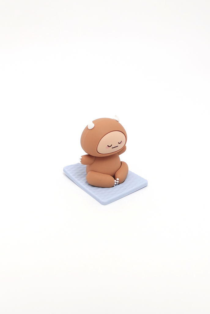 Hank Yeti Doing Yoga Blind Box Figure