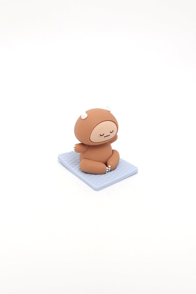 Hank Yeti Doing Yoga Blind Box Figure