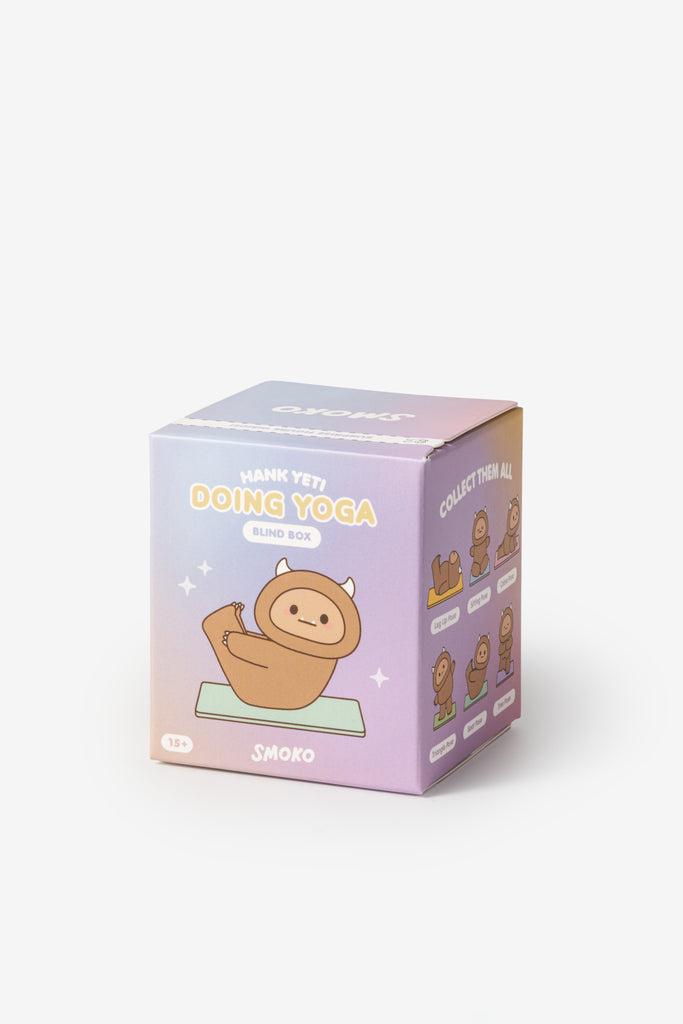 Hank Yeti Doing Yoga Blind Box Figure