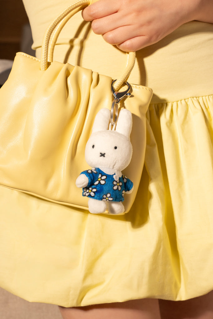 Smoko Miffy Blue Daisy Bag Charm
