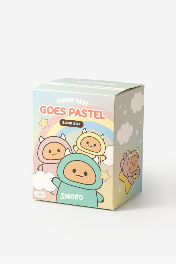 Hank Yeti Goes Pastel Blind Box Bag Charm