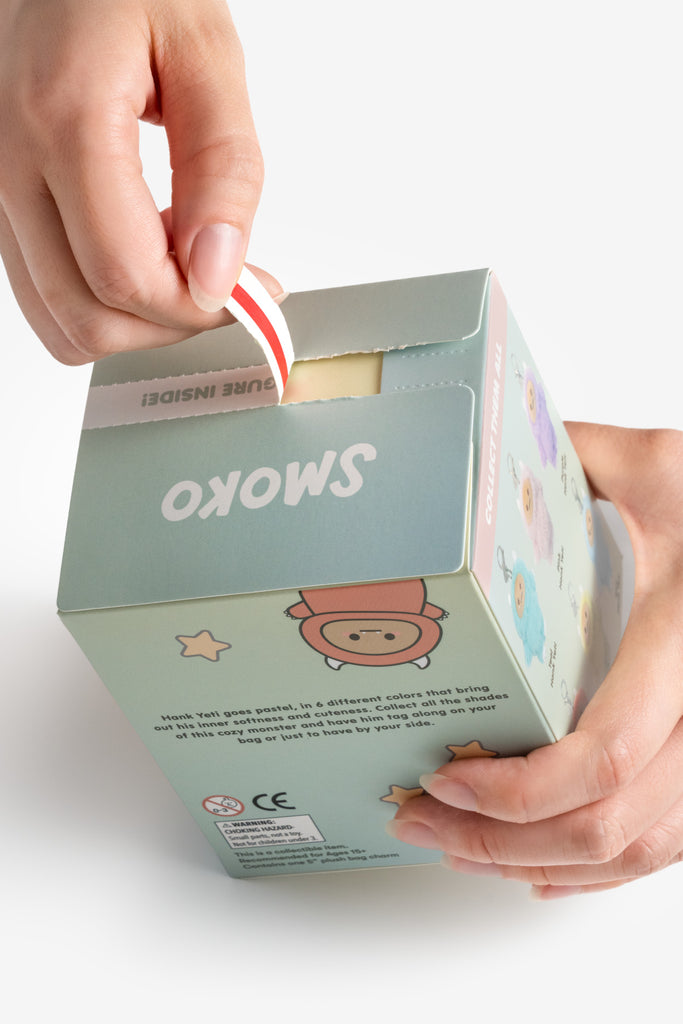 Hank Yeti Goes Pastel Blind Box Bag Charm