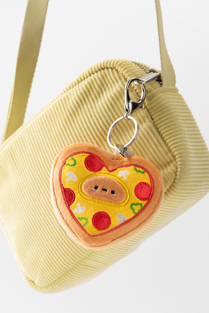 Pizza Heart Tayto Potato Bag Charm
