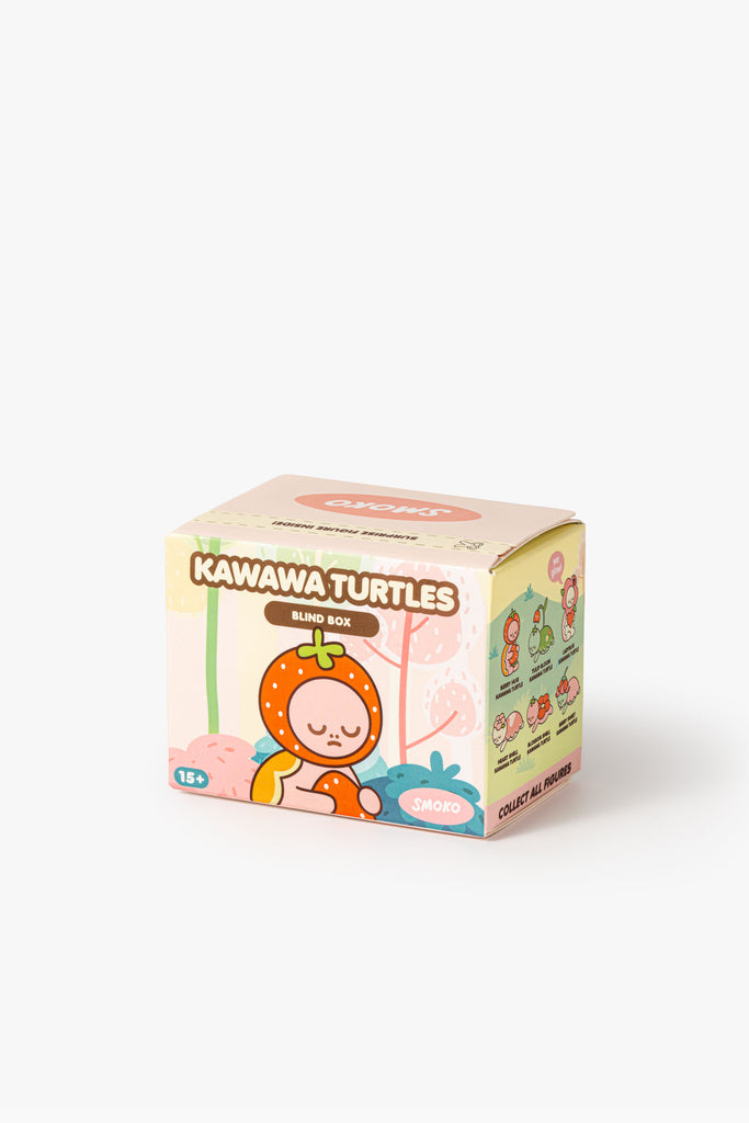 Smoko Kawawa Turtles Glow in the Dark Blind Box Figure