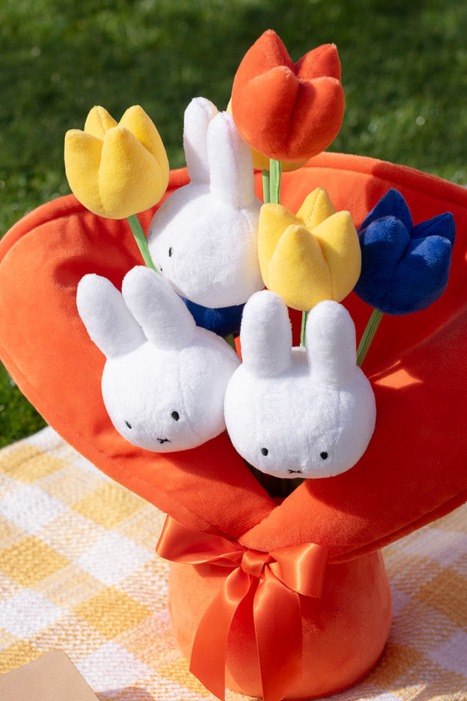 Miffy Tulip Bouquet Plush