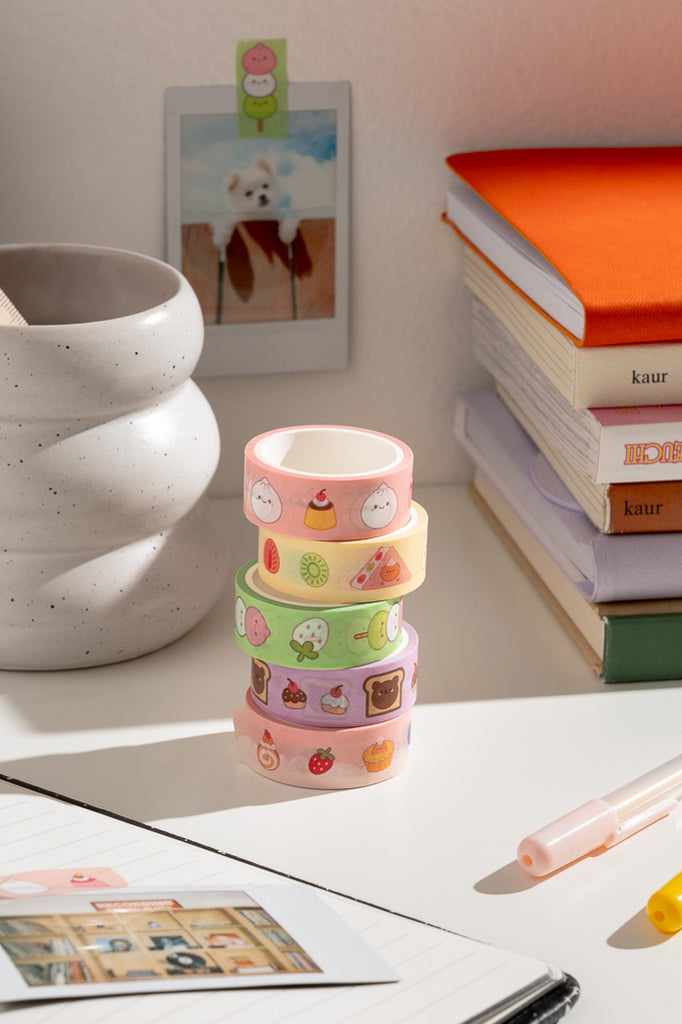 Smoko Friends Washi Tape Set (5 Tapes)